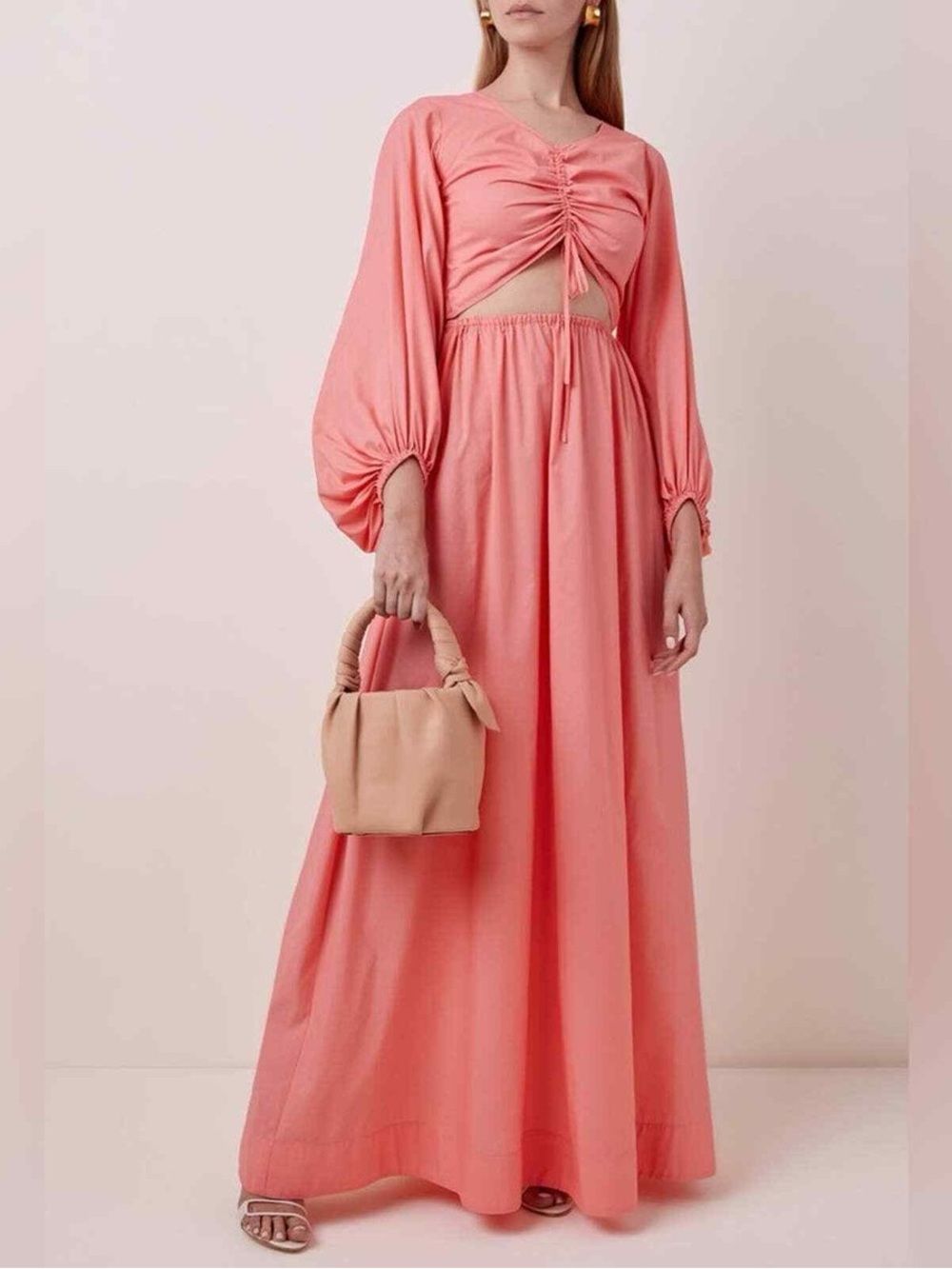 Staud Coral Tangier dress (as seen on Katy Perry)